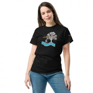 Teach Her to Be Brave Dark Colors Unisex classic tee