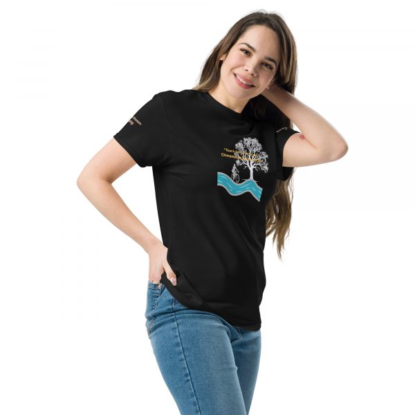 Teach Her to Be Brave Dark Colors Unisex classic tee - Image 5
