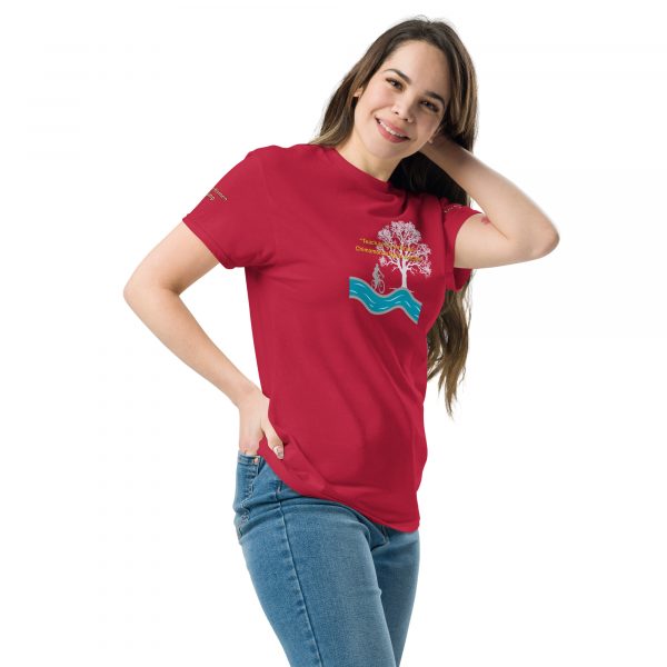 Teach Her to Be Brave Dark Colors Unisex classic tee - Image 15