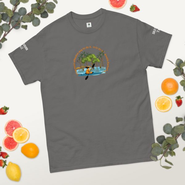 The Most Effective Way To Do Is To Do It Dark Colors Unisex classic tee - Image 34