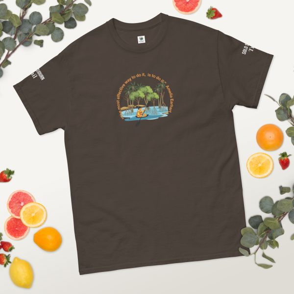 The Most Effective Way To Do Is To Do It Dark Colors Unisex classic tee - Image 22