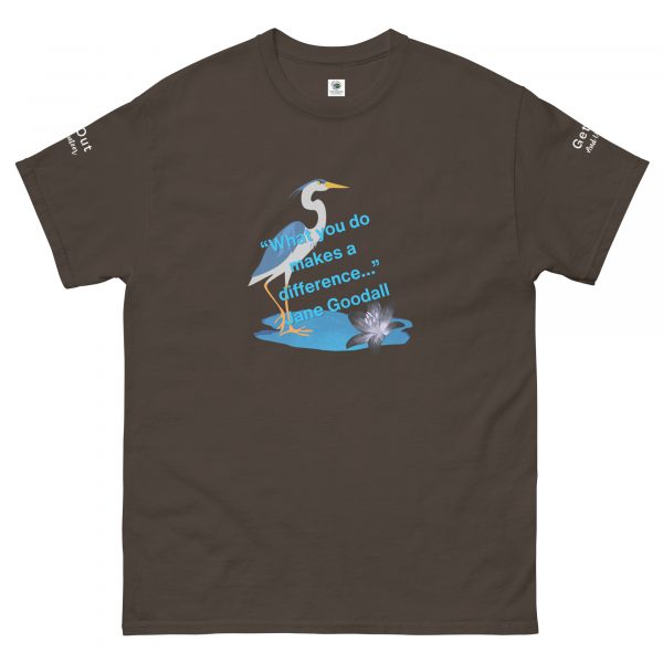 What You Do Makes A Difference Dark Colored Unisex classic tee - Image 20