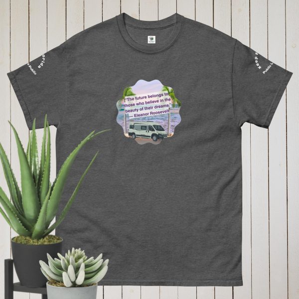 Dream the Future - Solo Sojourn Project Dark Colors Unisex classic tee - Image 7