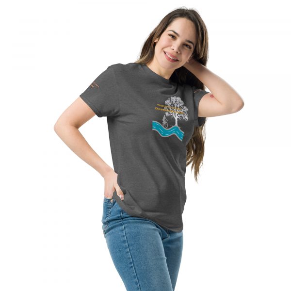Teach Her to Be Brave Dark Colors Unisex classic tee - Image 19