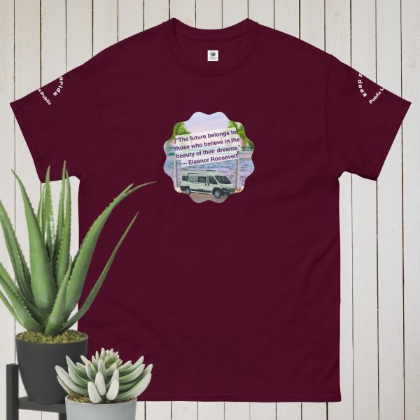 Dream the Future - Solo Sojourn Project Dark Colors Unisex classic tee - Image 5
