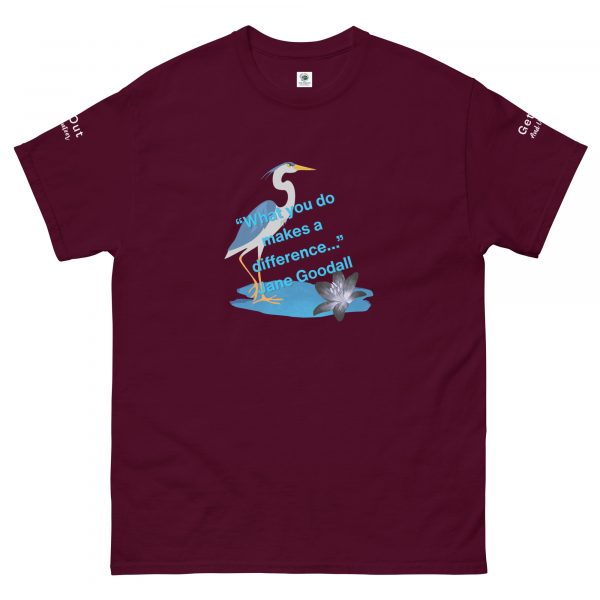 What You Do Makes A Difference Dark Colored Unisex classic tee - Image 26