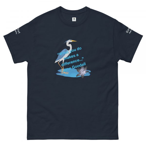 What You Do Makes A Difference Dark Colored Unisex classic tee - Image 12