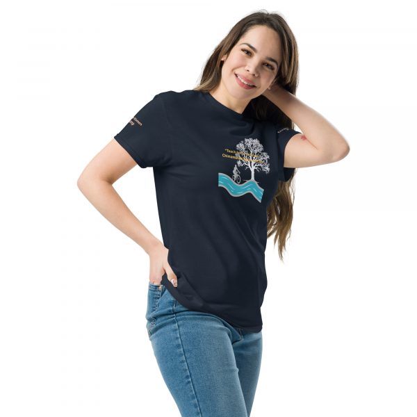 Teach Her to Be Brave Dark Colors Unisex classic tee - Image 7