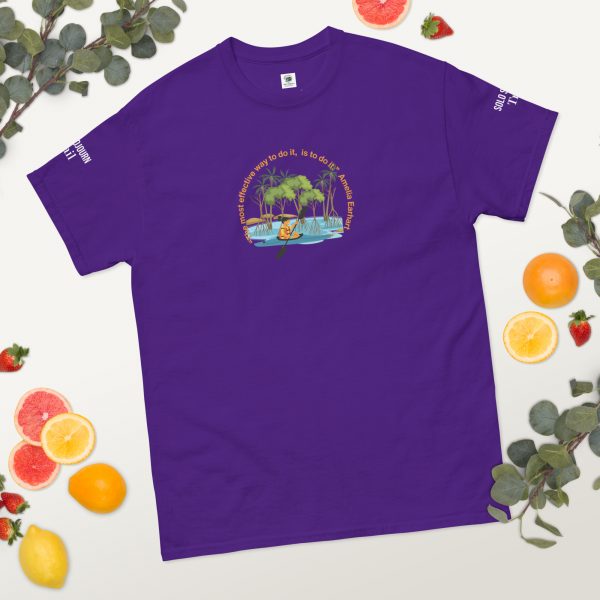 The Most Effective Way To Do Is To Do It Dark Colors Unisex classic tee - Image 16