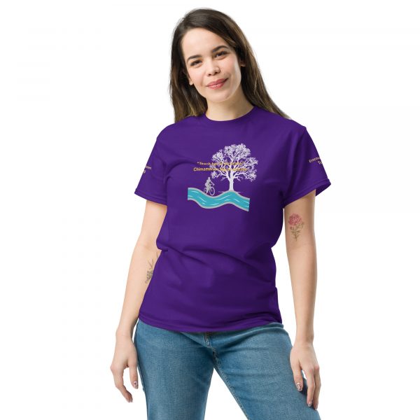 Teach Her to Be Brave Dark Colors Unisex classic tee - Image 8
