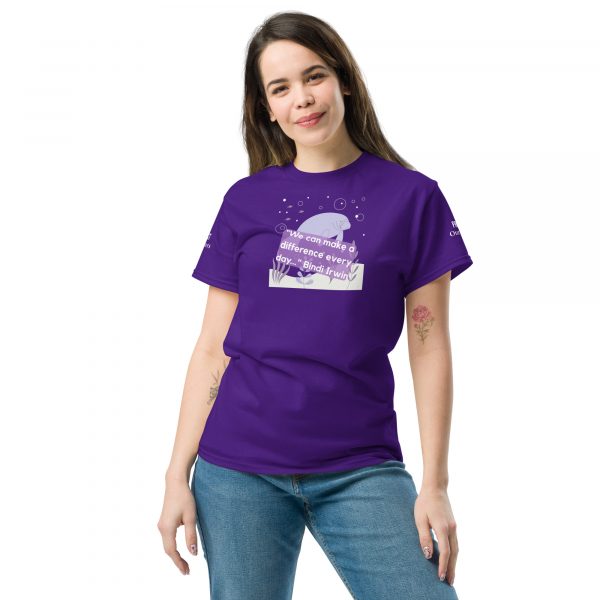 We Can Make a Difference Every Day Dark Colors Unisex classic tee - Image 6