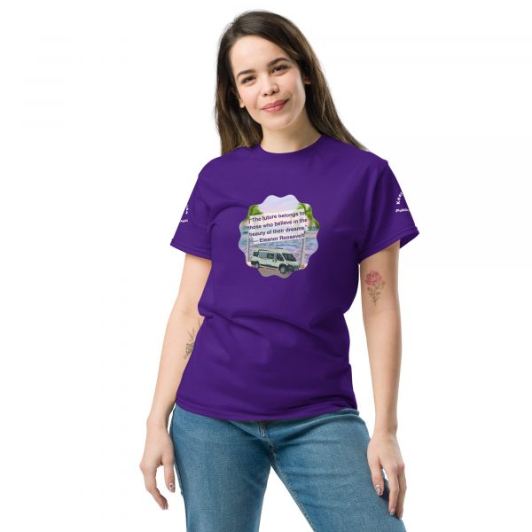 Dream the Future - Solo Sojourn Project Dark Colors Unisex classic tee - Image 40
