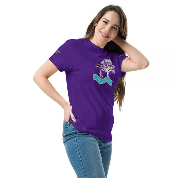 Teach Her to Be Brave Dark Colors Unisex classic tee - Image 9