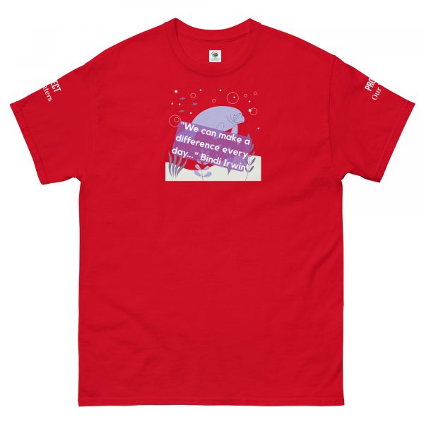 We Can Make a Difference Every Day Dark Colors Unisex classic tee - Image 14