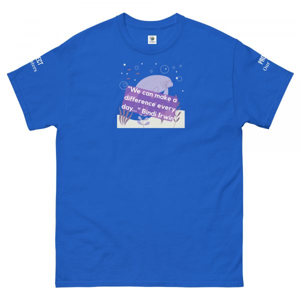 We Can Make a Difference Every Day Dark Colors Unisex classic tee - Image 18