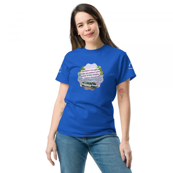 Dream the Future - Solo Sojourn Project Dark Colors Unisex classic tee - Image 36