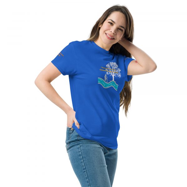 Teach Her to Be Brave Dark Colors Unisex classic tee - Image 17