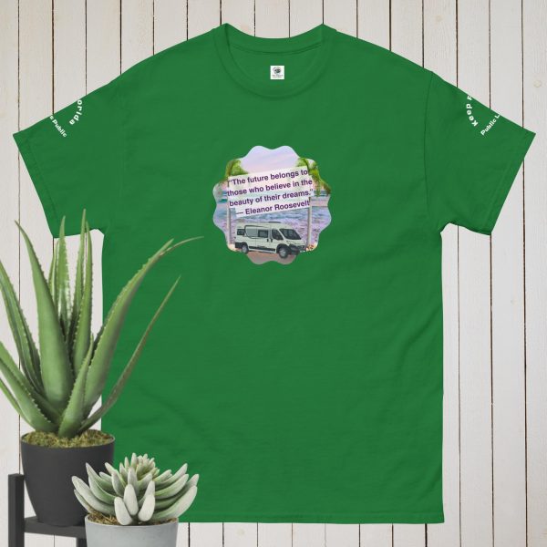 Dream the Future - Solo Sojourn Project Dark Colors Unisex classic tee - Image 8