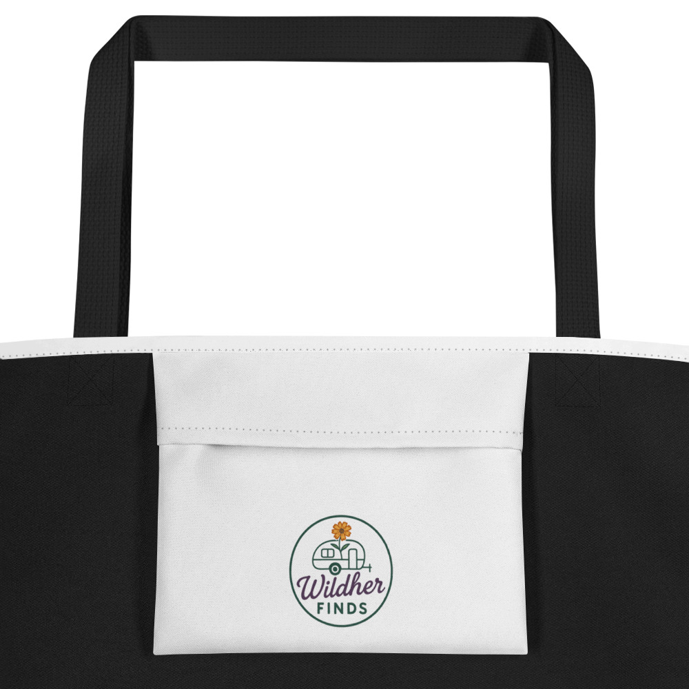 RV There Yet Florida - Volunteer Workamping All-Over Print Large Tote Bag - Image 3