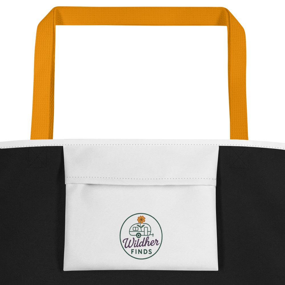 RV There Yet Florida - Volunteer Workamping All-Over Print Large Tote Bag - Image 9