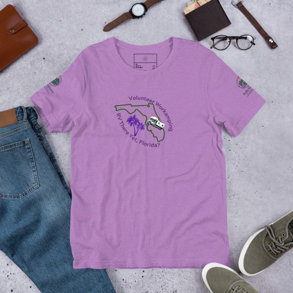 RV There Yet Florida - Volunteer Workamping Unisex t-shirt - Image 3