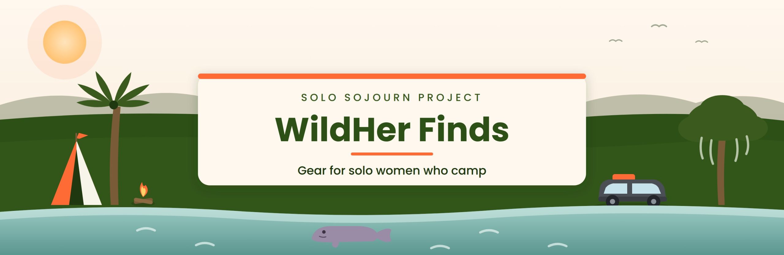 WildHer Finds, gear for solo women who camp