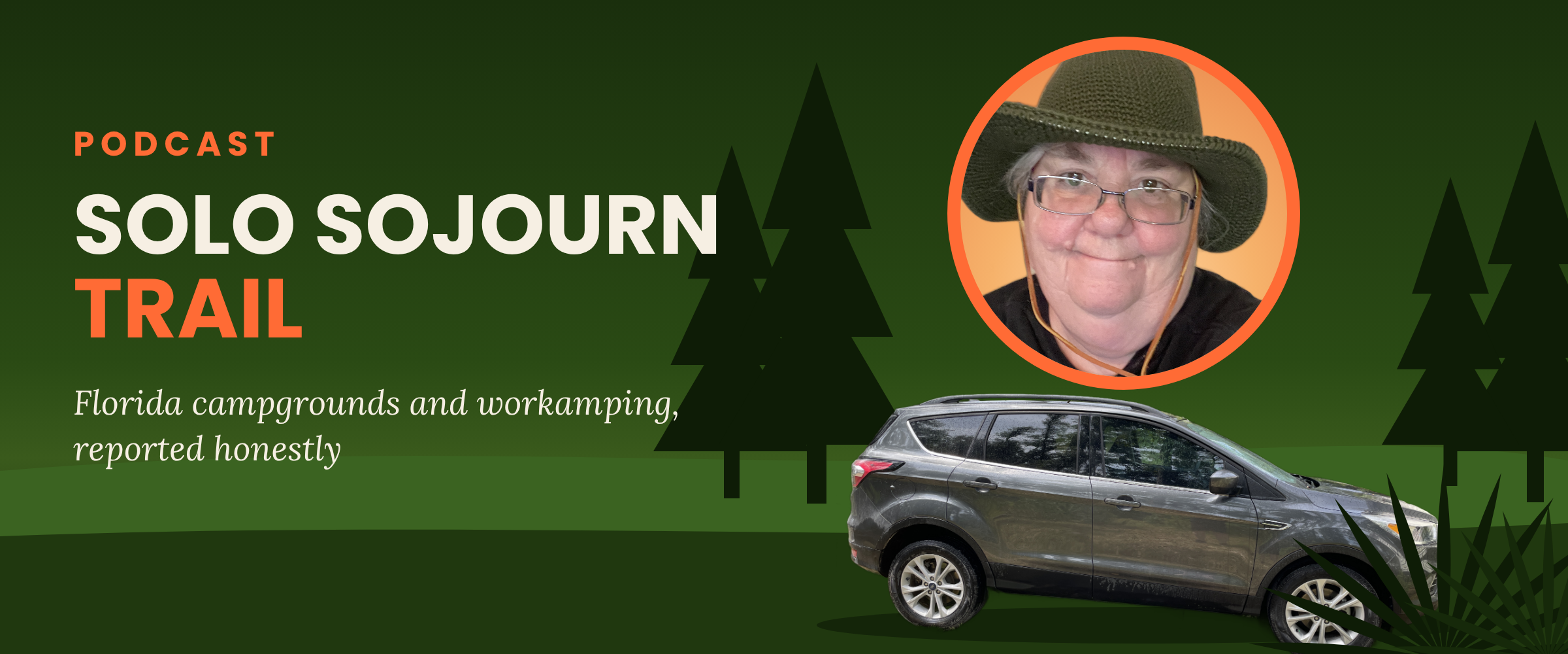 Solo Sojourn Trail Podcast header image